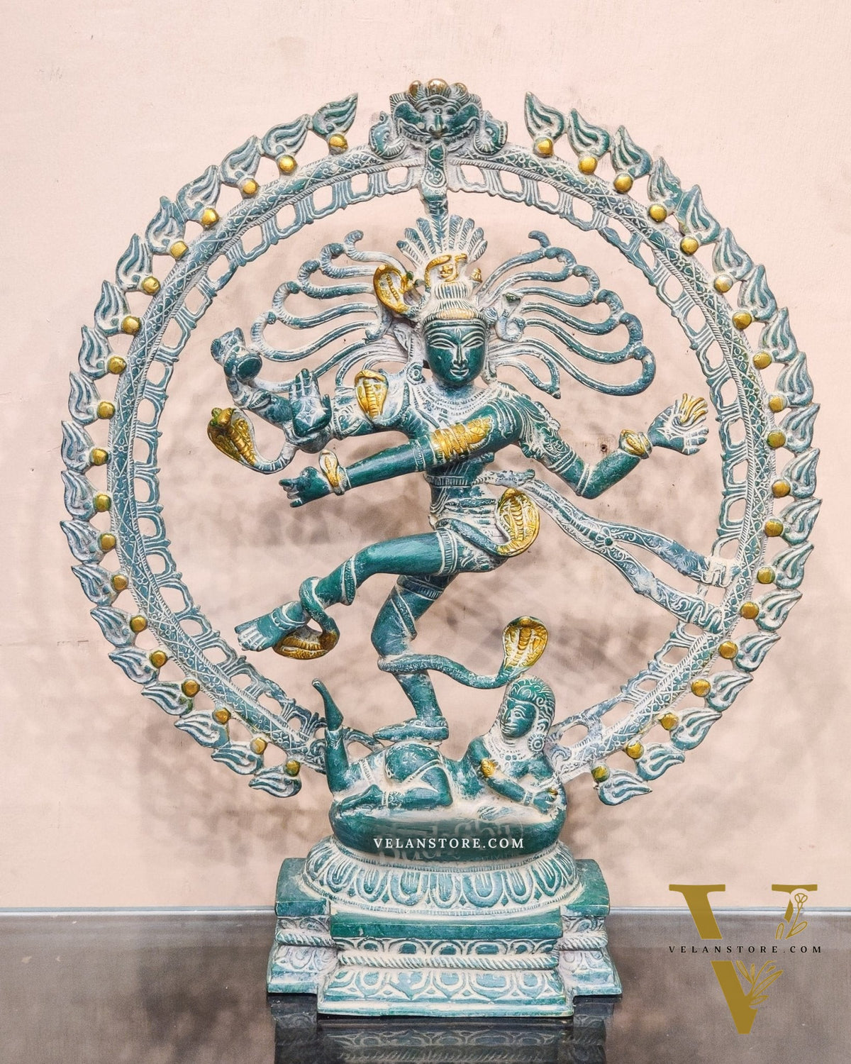 Nataraja - The God of Dance | Fine Brass Statue | 20" Height