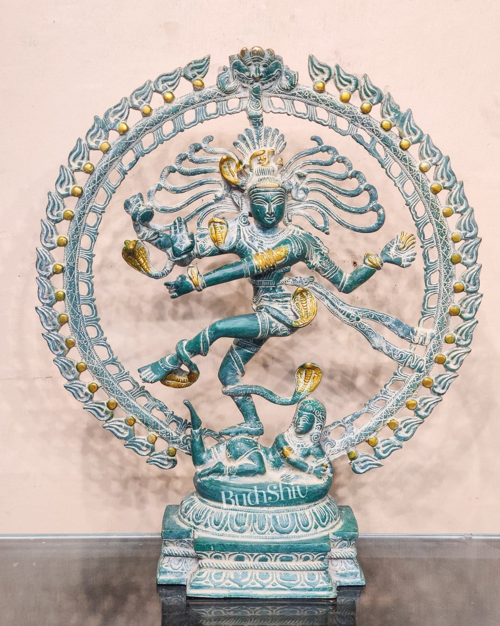 Nataraja - The God of Dance | Fine Brass Statue | 20" Height
