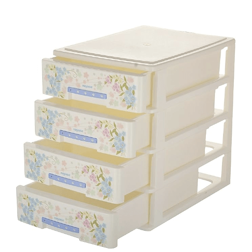 Nayasa Storage Drawer, Pink, Small, 7.48 x 11.02 x 10.62 inches