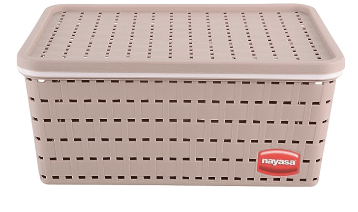 Nayasa Multipurpose Gloria Basket - Medium - Brown