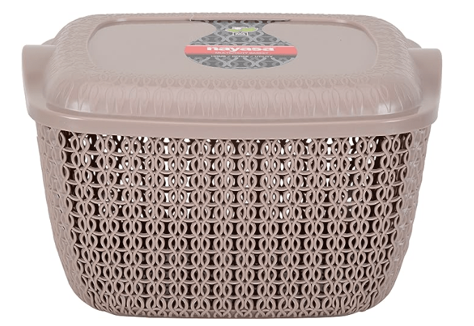 Nayasa Multipurpose Rope Basket - Light Brown-1