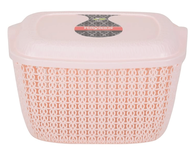 Nayasa Multipurpose Rope Basket - Pink-1
