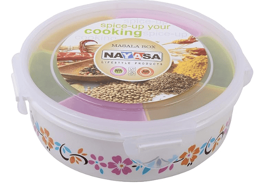 Nayasa Plastic Container - 200 ml, 1 Pieces, White