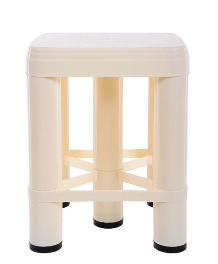 நயாசா ஆரோஹி13 ஸ்டூல் (பளபளப்பான பினிஷ், ஐவரி, ஸ்டூல்_518_XL_Ivory) - AAROHI13 மூலம்