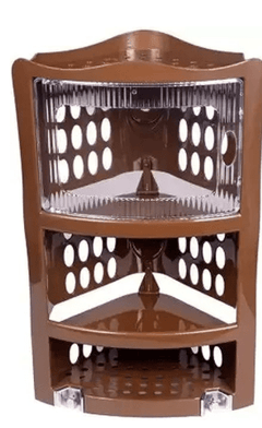 Nayasa Big Bathroom Corner Plastic Rack-1
