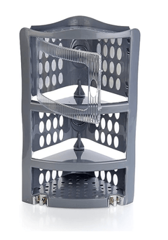 Nayasa Big Bathroom Corner Plastic Rack-1
