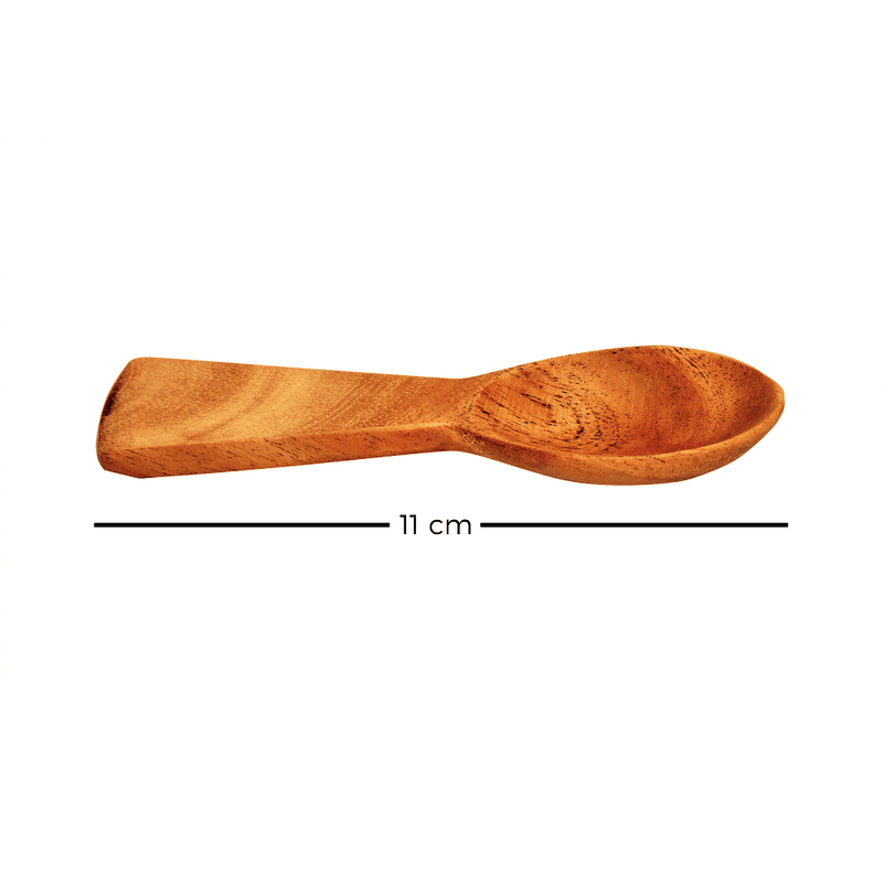 Neem Wood Condiments Spoon - Set of 6