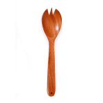 Neem Wood Cooking Ladle - Salad Fork