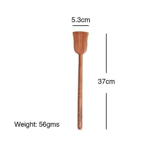 Neem Wood Cooking Spoon - Large Flip (37CM | Handmade | 100% Natural)