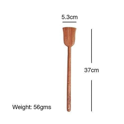 Neem Wood Cooking Spoon - Large Flip (37CM | Handmade | 100% Natural)