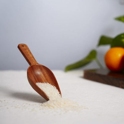Neem Wood Scoop Spoon (Flour Spoon | Grain Measuring spoon)