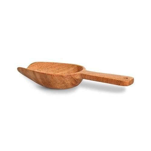 Neem Wood Scoop Spoon for Measuring Flour/Grains/Rice/Sugar – Set of 4