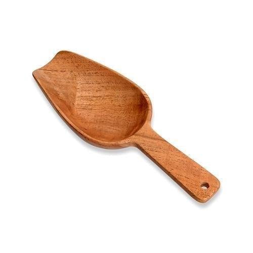 Neem Wood Scoop Spoon for Measuring Flour/Grains/Rice/Sugar/Icecream – Set of 6