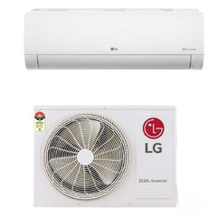 LG 1.5 Ton 5 Star AI DUAL Inverter Split AC | Copper | AI Convertible 6 in 1 | VIRAAT Mode | Faster Cooling | Energy Saving | 4 Way Swing | HD Filter with Anti Virus Protection (USNQ19PNZE3.AMLG, White)