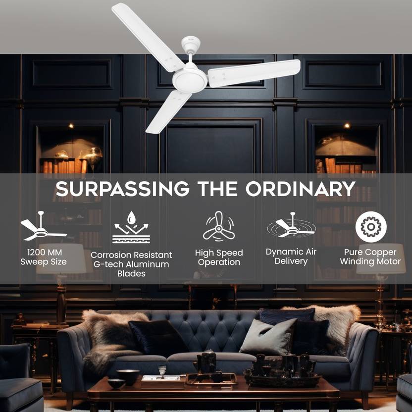 Polycab Nippy 1200 mm Ceiling Fan-4