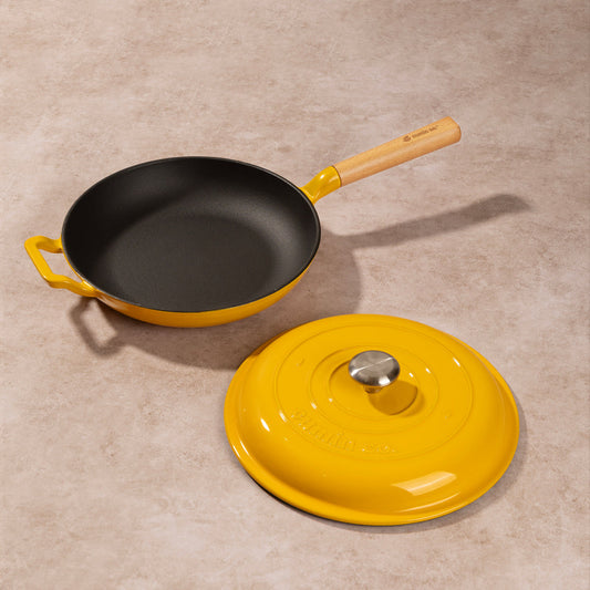 No. 10 Enamel Cast Iron Pan (26cm)