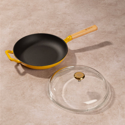 No. 10 Enamel Cast Iron Pan (26cm)