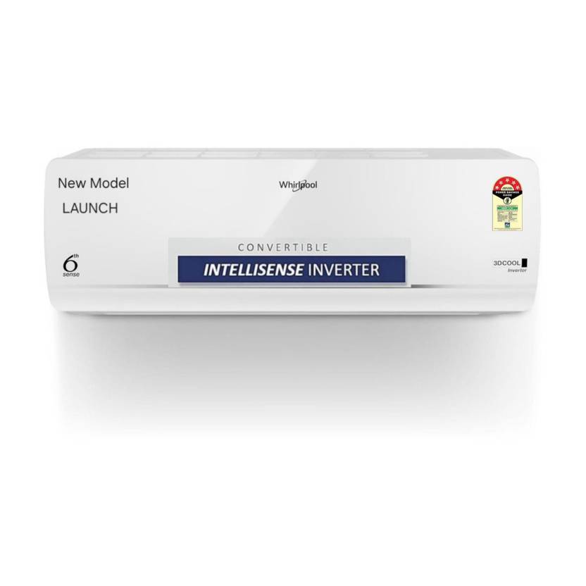 Whirlpool 2025 Model 1.5 Ton 5 Star Split Inverter AC ((3DCOOL 15T 5S INV EXP S5M2PB1-41490), White)