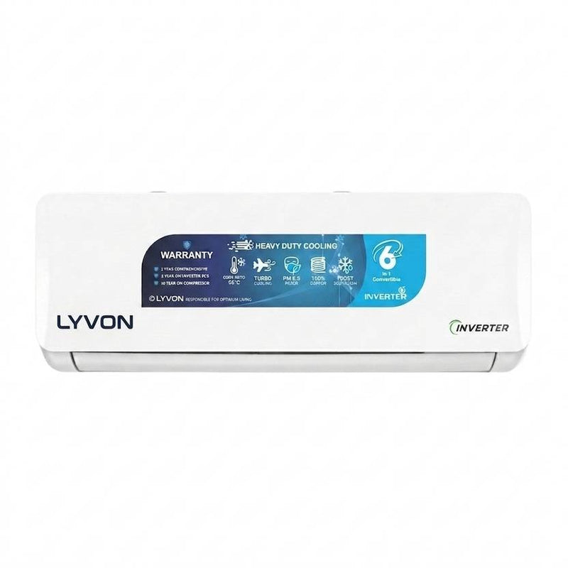 Lyvon 2026 Model 1.5 Ton 3 Star Split Inverter AC (LYNAC153S, White)-1