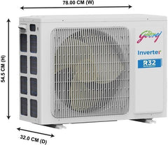 Godrej 2022 Model 1.5 Ton 3 Star Split Inverter AC (SIC 18TTC3-WWA, White)-3