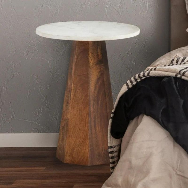 Nordic Marble Top Side Table