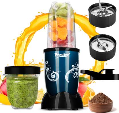 Prestige Designer 350 W Mixer Grinder (Nutri-Mix | 2 Jars | Teal)