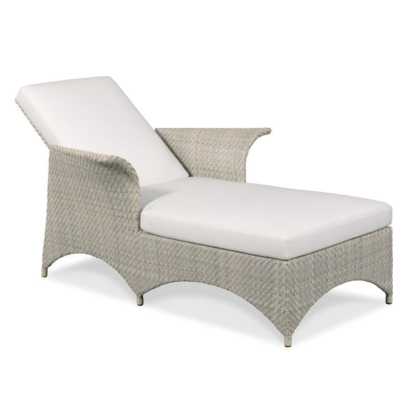 Neri Outdoor Swimming Poolside Lounger (Cream)