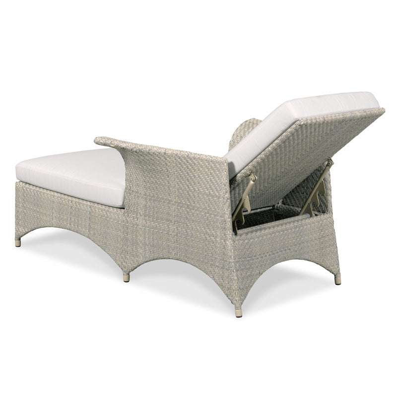 Neri Outdoor Swimming Poolside Lounger (Cream)