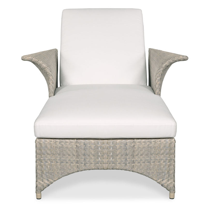 Neri Outdoor Swimming Poolside Lounger (Cream)
