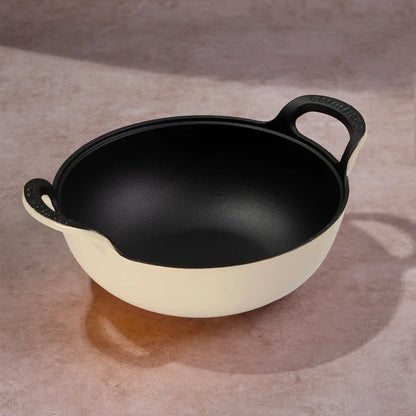No. 10 Enamel Cast Iron Kadai (3L)