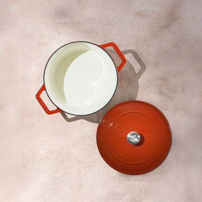 No. 8 Enamel Cast Iron Dutch Oven (2.5L)