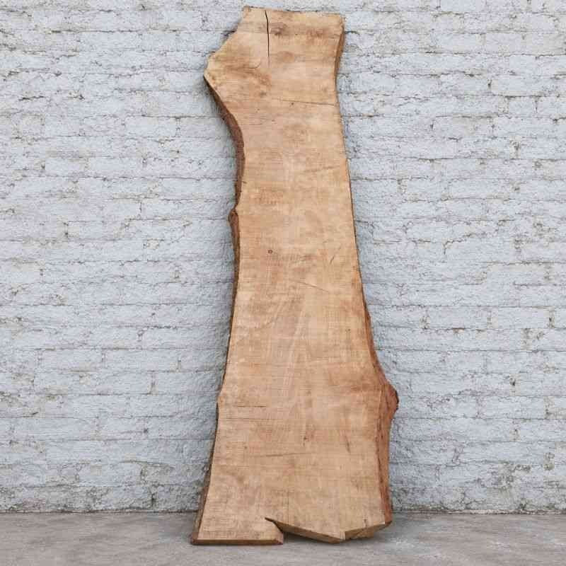 Organic Live Edge Raw Wood Slab for Custom Furniture & Woodworking