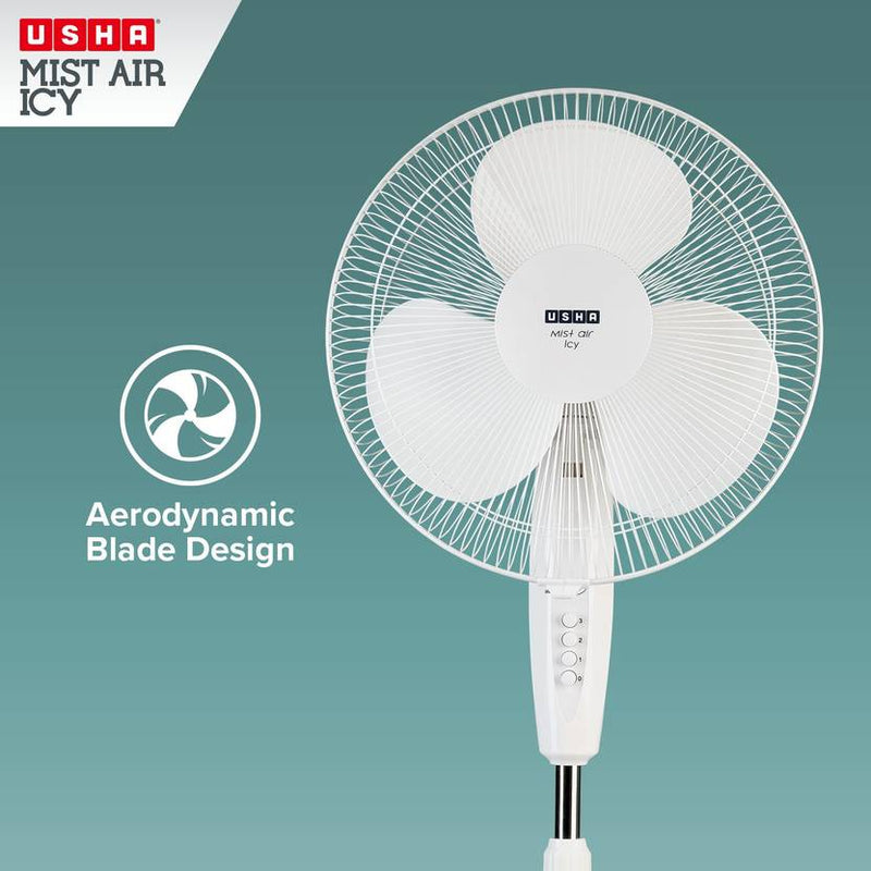 USHA Mist Air Icy 400 mm Pedestal Fan-3