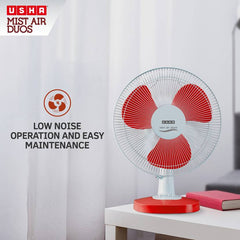 USHA Mist Air Duos 400 mm Table Fan-4