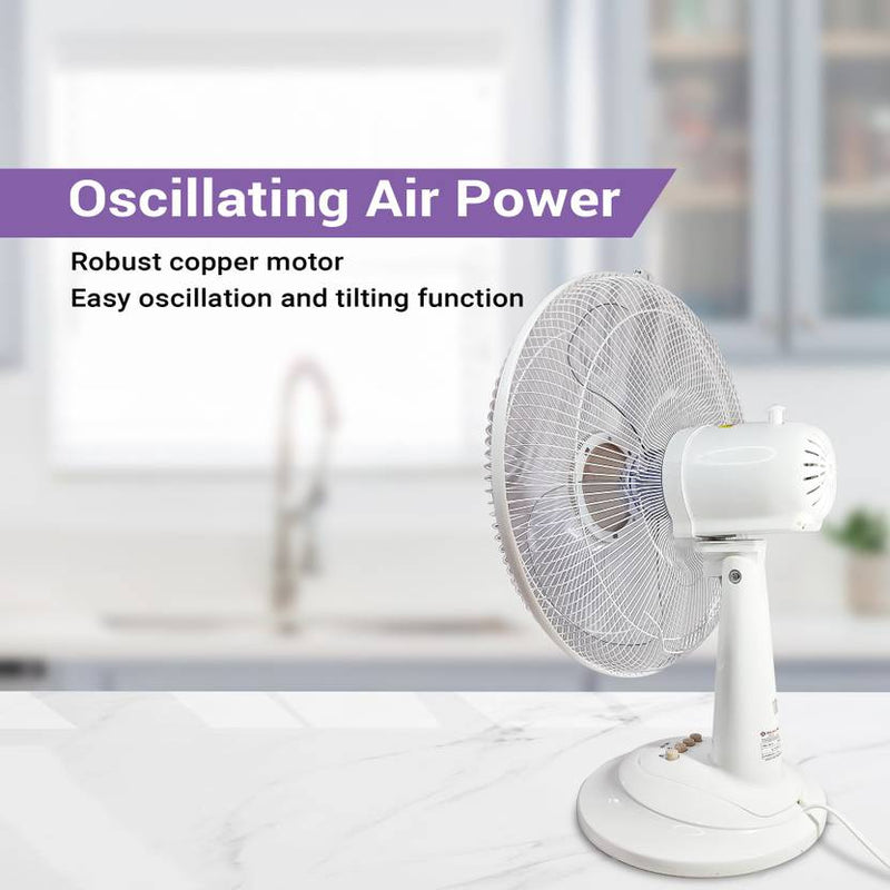 BAJAJ MIDIEA BT-07 400MM Silent Operation 400 mm Table Fan-5