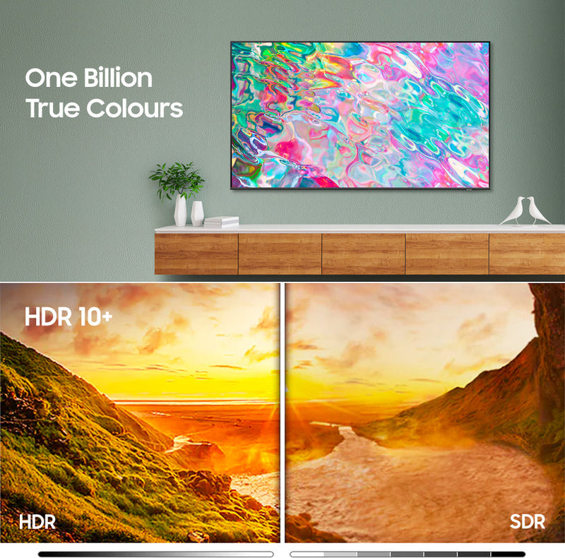 Samsung 108 cm (43 inches) Crystal 4K Series Ultra HD Smart LED TV UA43AUE60AKLXL (Black)