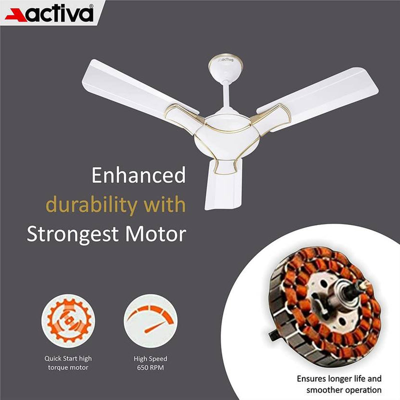 ACTIVA Corolla 900mm Ceiling Fan-3