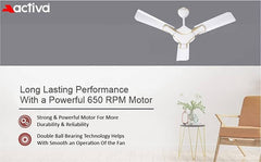 ACTIVA Corolla 900mm Ceiling Fan-5