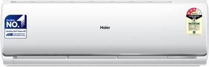 Haier Turbo Cool Plus 2023 Model 1 Ton 3 Star Split Extreme Temperature Cooling,Micro Antibacterial Filter, AC - White