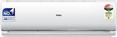 Haier Turbo Cool Plus 2023 Model 1 Ton 3 Star Split Extreme Temperature Cooling,Micro Antibacterial Filter, AC - White