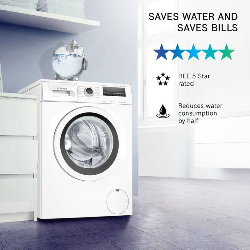 Bosch 8 kg AntiTangle,AntiVibration,1200RPM Fully Automatic Front Load Washing Machine with In-built Heater White (WAJ2426AIN)-4