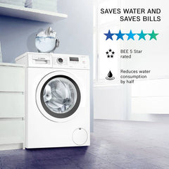Bosch 6.5 kg Drive Motor, Anti Tangle, Anti Vibration Fully Automatic Front Load Washing Machine with In-built Heater White (WLJ2006EIN)-4