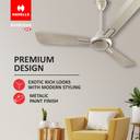 HAVELLS Ambrose with 2 Year Warranty 1200 mm Ceiling Fan (Gold mist Wood | Pack of 1)