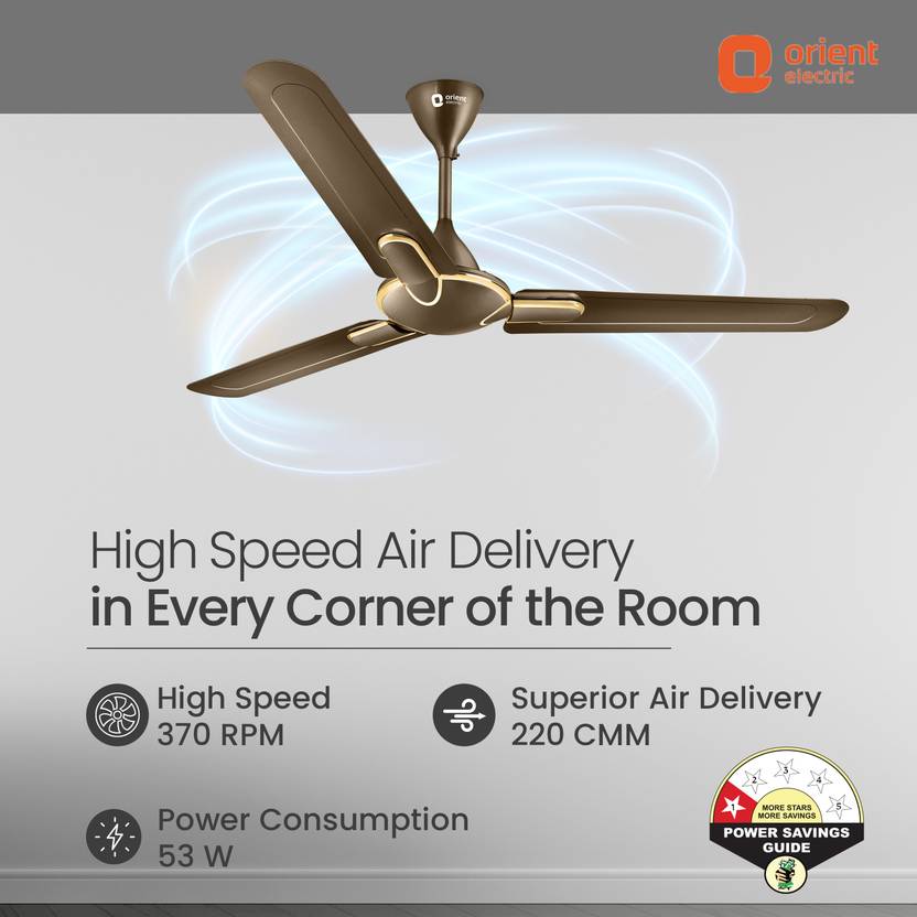 Orient Electric 1200 mm Laurel Ceiling Fan-3