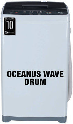 Haier 6.5 kg 5 Star Oceanus Wave Drum Washing Machine Fully Automatic Top Load Grey (HWM65-AE)-1
