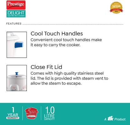 Prestige Atlas Delight Electric Rice Cooker