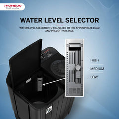 Thomson 11 kg 5 Star Aqua Magic with Double Waterfall, Detergent Box, 3D Rollers Technology, Magic Filter, Collar Scrubber, Turbo Dry Technology, (TSA1100SP)-4