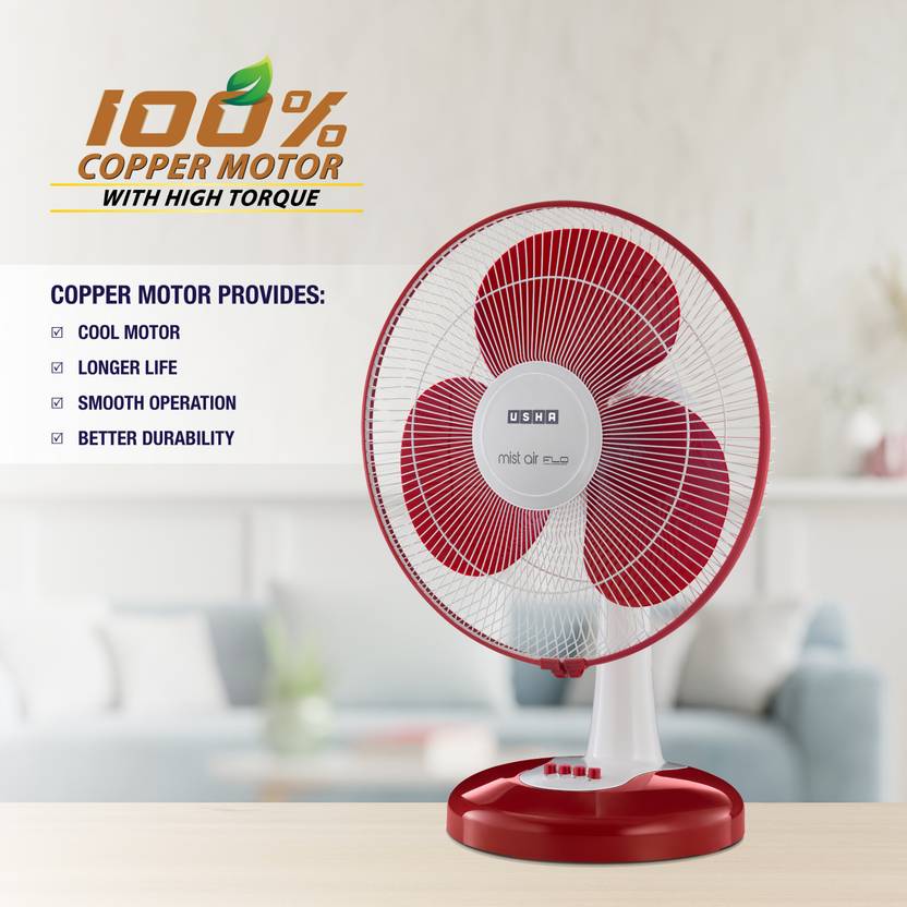 Usha Mist Air Flo 400mm Table Fan-4