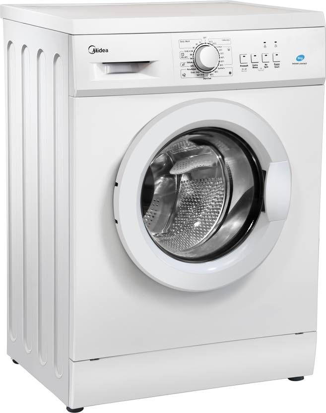 Midea 6 kg Fully Automatic Front Load Washing Machine with In-built Heater White (MWMFL060HEF)-4