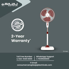 Bajaj Rapido 400 MM Pedestal Fan For Home-3